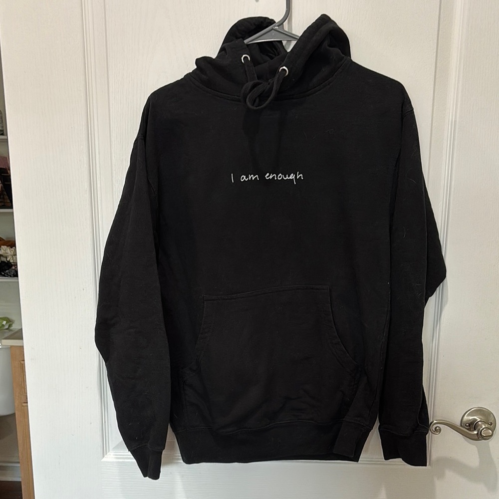 Selena Gomez Black Pullover Hoodie Sweatshirt